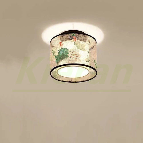 Modern lotus bird LED ceiling light for hotel decoration - vue 12 sur 30