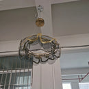 Nordic cloud mist glass chandelier with LED bulb