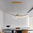 Modern LED chandelier for restaurant table and home decoration