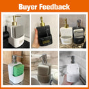 liquid soap dispenser with storage for kitchen accessories
