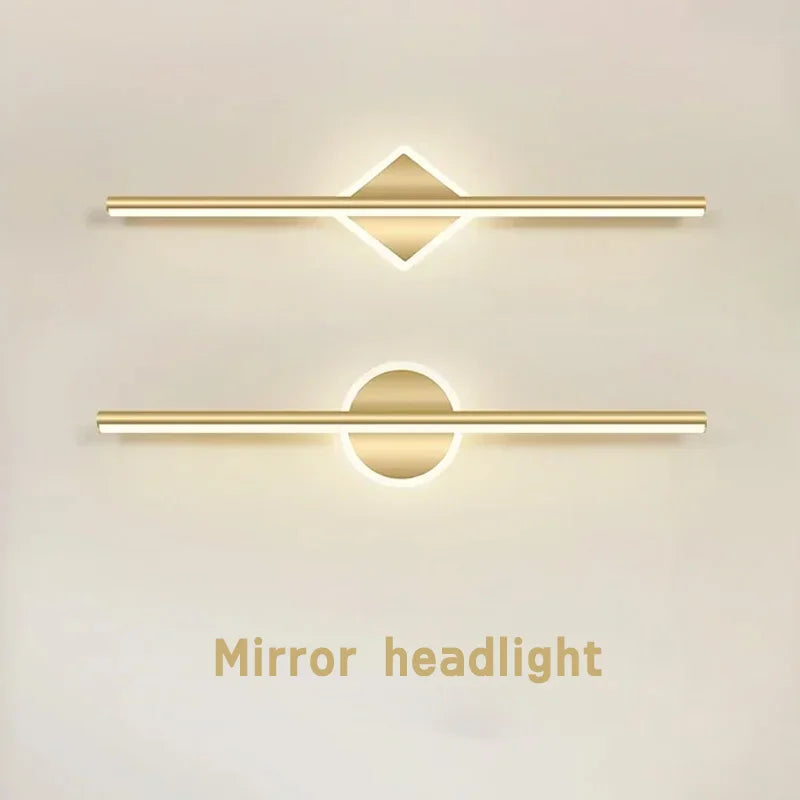 Modern LED wall light for elegant interior decor