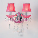 Modern crystal wall light for interior decoration