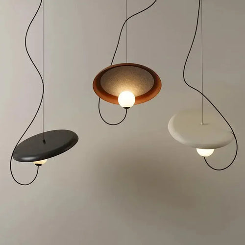 Italian design magnetic chandelier, creative wabi-sabi style - vue 3 sur 9