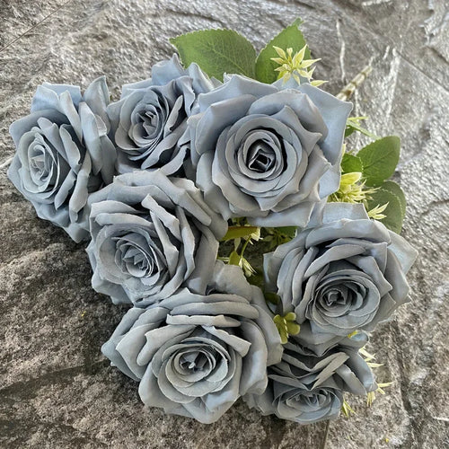 Decorative artificial rose bouquet for events and venues - vue 16 sur 15