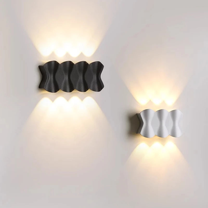 Outdoor waterproof LED wall light for garden decoration