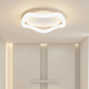 Simple ceiling light with remote control and dimmable brightness for indoors