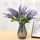 Set of 5 artificial lavender flowers for garden decoration