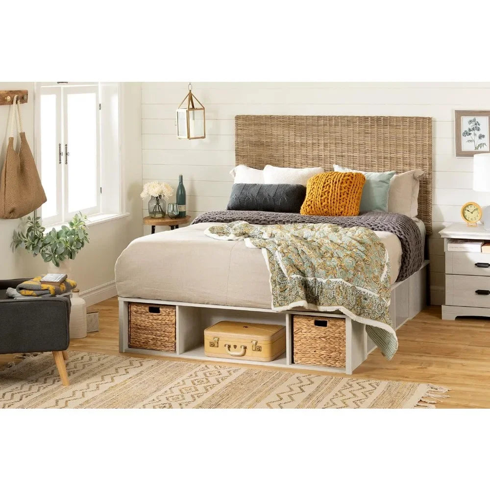 Avilla Rattan Headboard, Full - vue 4 sur 7