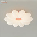 plafonnier led fleurs pour chambre d enfant trois couleurs lumière