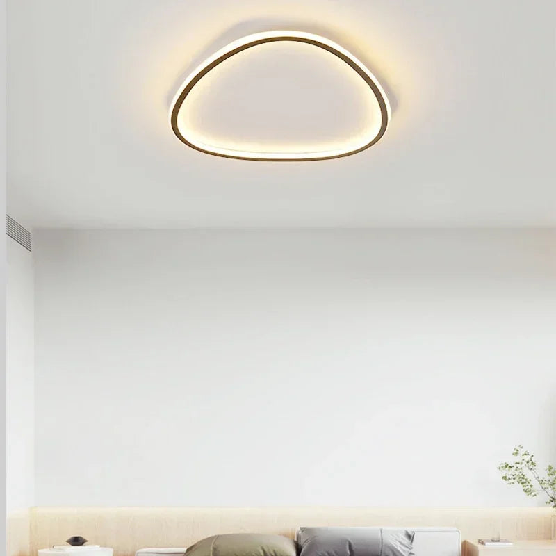 Modern LED chandelier for elegant interior decor - vue 4 sur 12