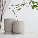 Creative Nordic simple Flowerpot Concrete Silicone Mold green plant Gardening Cement round flowerpot silicone mold