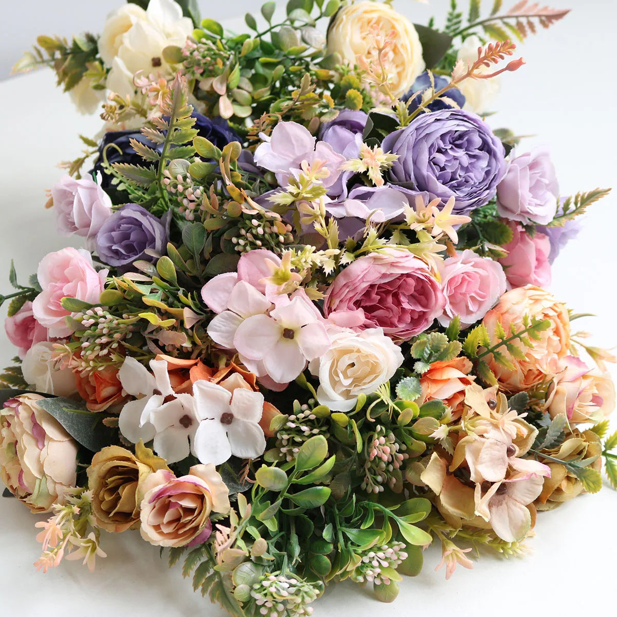Artificial flower bouquet for wedding and event decoration