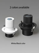 Recessed LED spotlight with COB technology