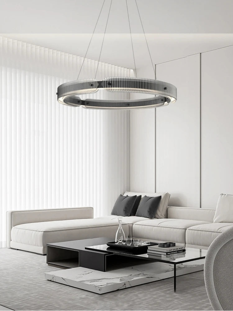 Modern acrylic pendant light for elegant interior décor