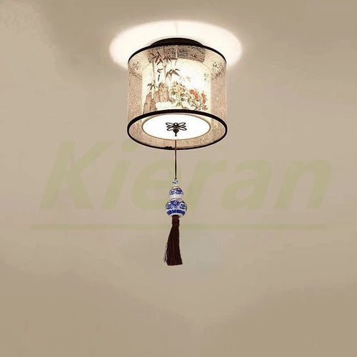 Modern lotus bird LED ceiling light for hotel decoration - vue 22 sur 30