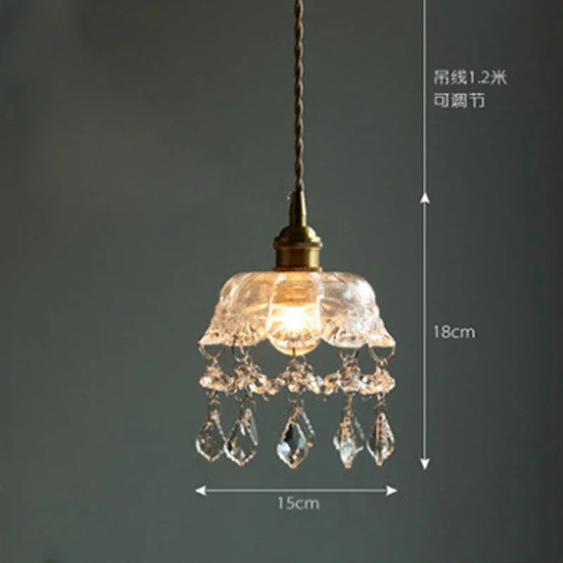 Nordic crystal chandelier for bars and restaurants - vue 9 sur 10