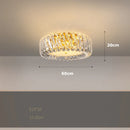 Art deco crystal glass dimmable chandelier 2024 trend
