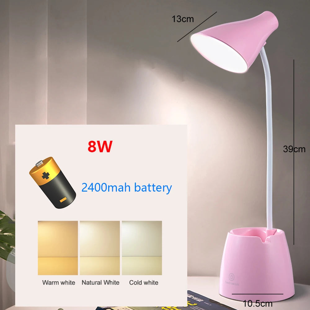 Usb touch led desk lamp with eye protection - vue 23 sur 29