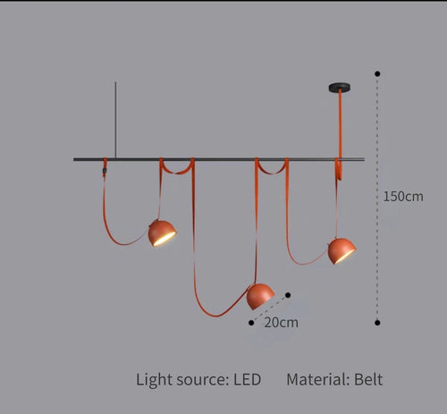Creative pendant light for a modern and stylish look - vue 9 sur 10