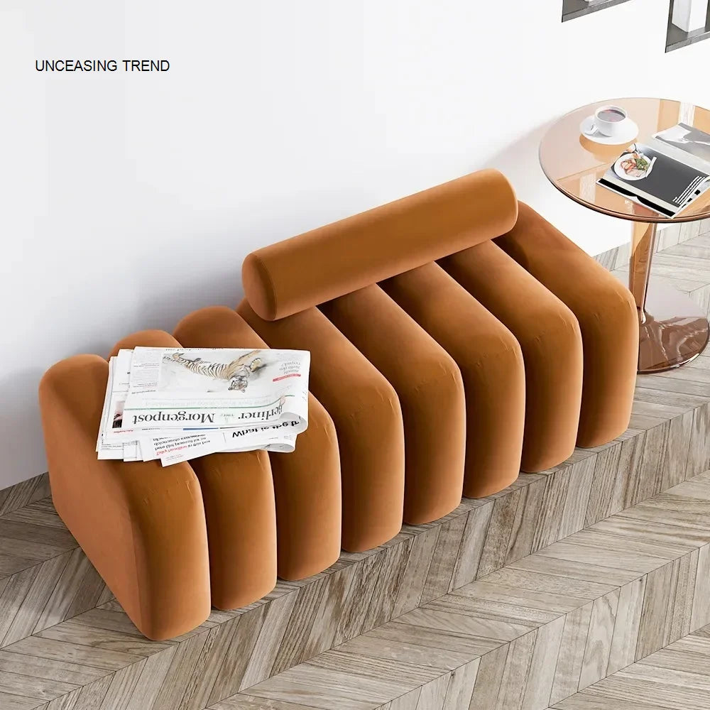 multifunctional creative bench for storage and seating