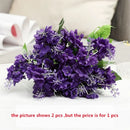 Artificial hyacinth bouquet for elegant floral decoration