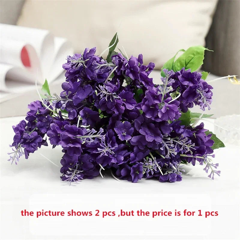 Artificial hyacinth bouquet for elegant floral decoration - vue 10 sur 13