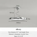 Modern minimalist Nordic aluminium chandelier with LED lights