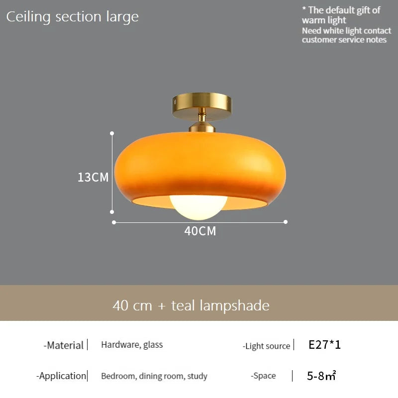 Nordic Bauhaus design pendant light for indoor lighting - vue 11 sur 18