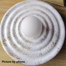 Wabi-sabi round LED wall light Japanese retro style decoration