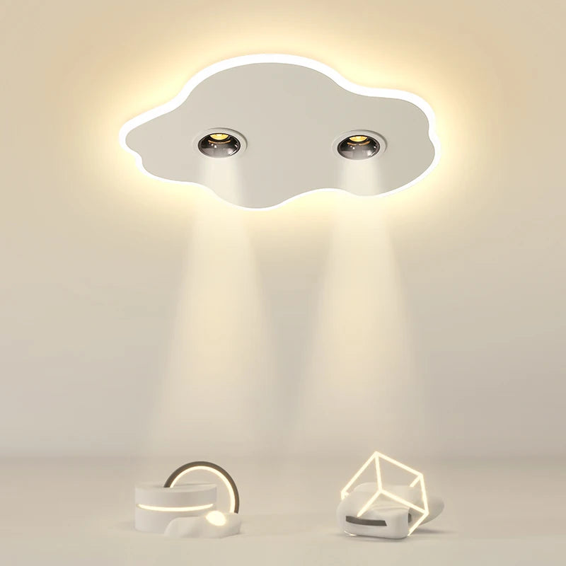 Modern creative cloud led ceiling light indoor decorative fixture