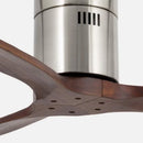 Silent nordic log ceiling lamp with energy saving for interiors