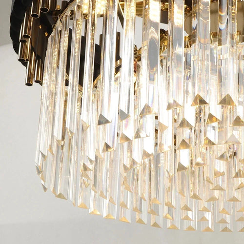 Nordic decorative crystal LED pendant ceiling light - vue 6 sur 12