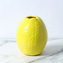 ceramic fruit vase for decoration with dried flowers