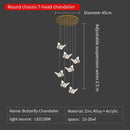 Nordic crystal LED pendant light for modern decoration