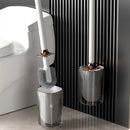 Long handle toilet brush for effective cleaning
