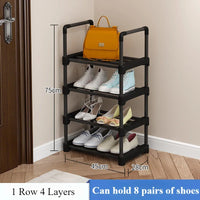 removable and economical multi-layer shoe rack