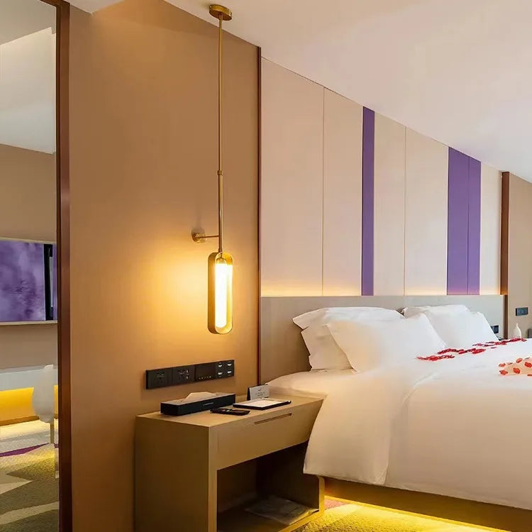 Modern vertical LED indoor wall light - vue 5 sur 9