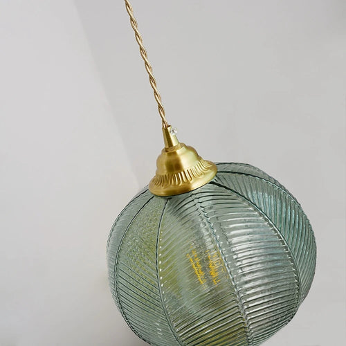 suspension moderne en verre pour éclairage intérieur décoratif - vue 2 sur 8