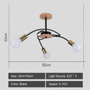 Modern sputnik chandelier industrial style for elegant interiors