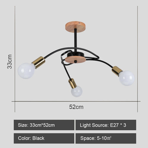 Modern sputnik chandelier industrial style for elegant interiors - vue 18 sur 19