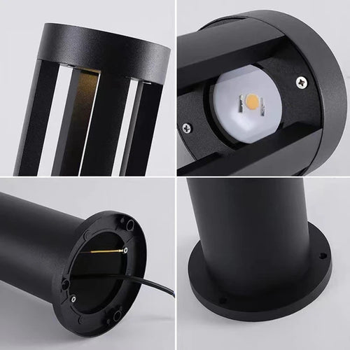 Simple outdoor LED lamp for garden and landscape lighting - vue 7 sur 23