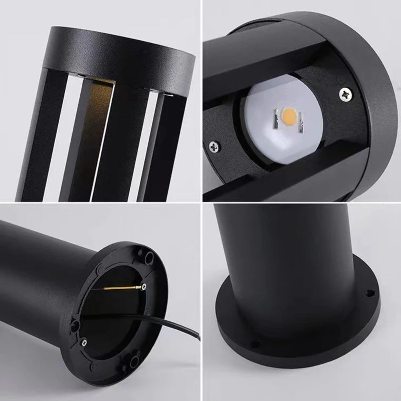 Simple outdoor LED lamp for garden and landscape lighting - vue 6 sur 23