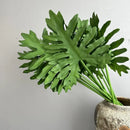 Set of 2 realistic touch artificial plants for indoor decoration