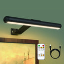 Rechargeable LED wall light for paintings and dartboard