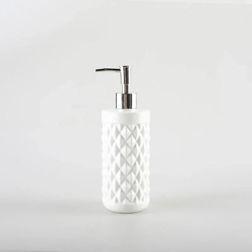 elegant design ceramic disinfectant and soap dispenser - vue 6 sur 6