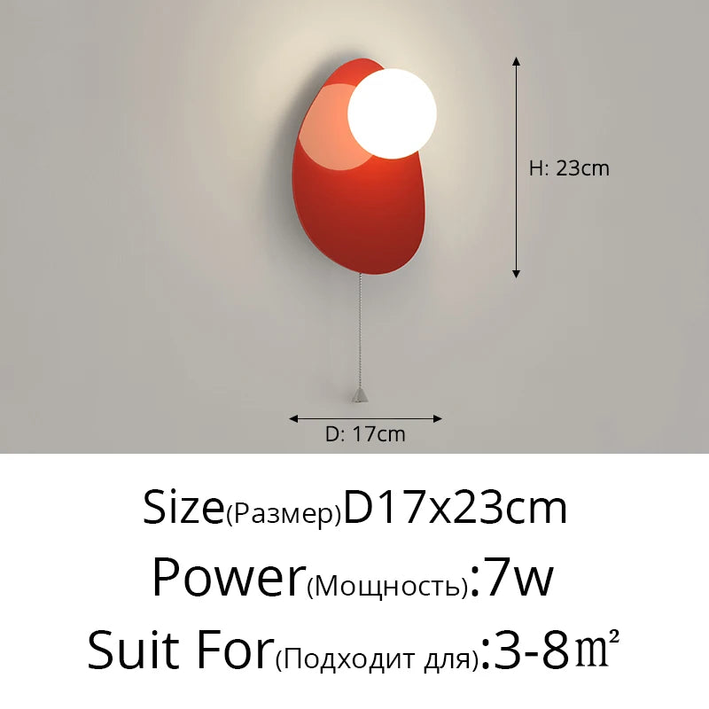 Minimalist u-shaped wall bedside lamp with anti-blue light - vue 13 sur 20