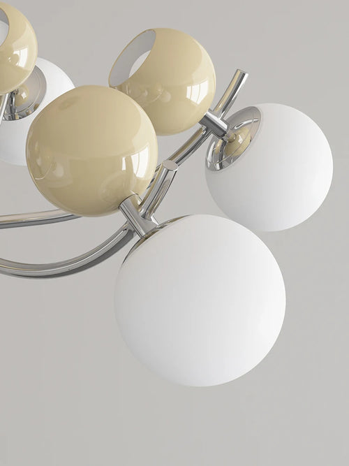 Creative LED chandelier for modern children's room decor - vue 7 sur 12