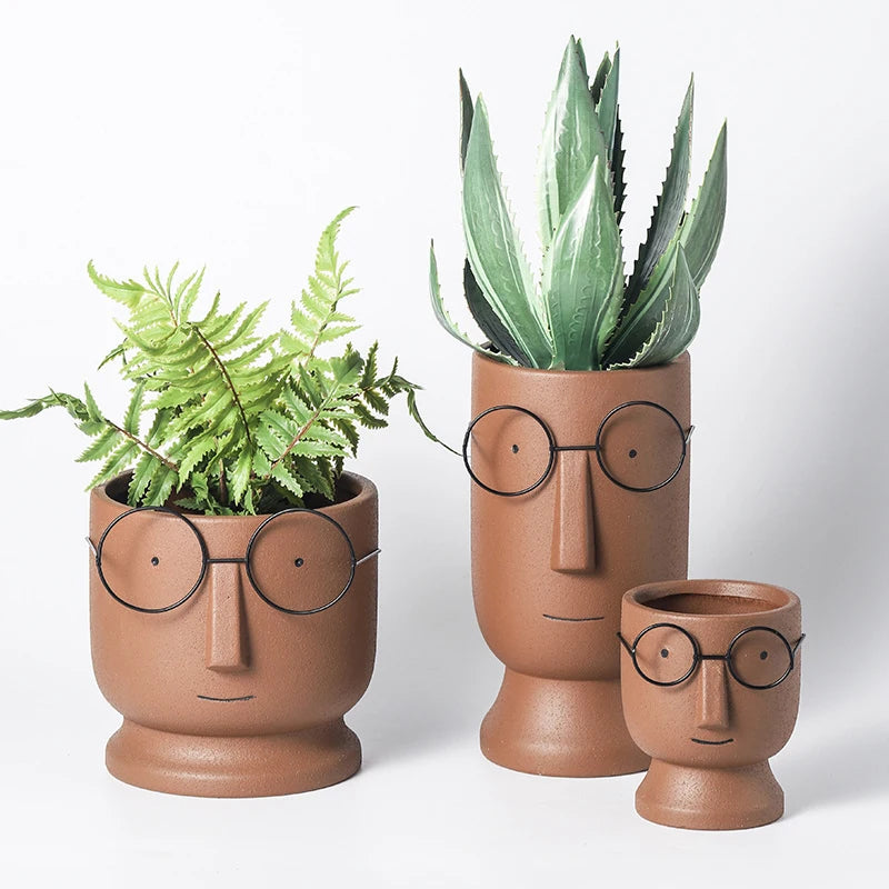 cute ceramic flower pot nordic design interior