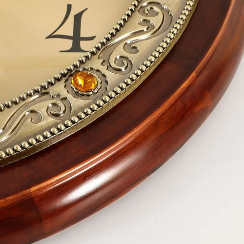 3d design retro silent wall clock for modern decoration - vue 7 sur 13