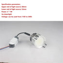 European style recessed spotlight for indoor lighting